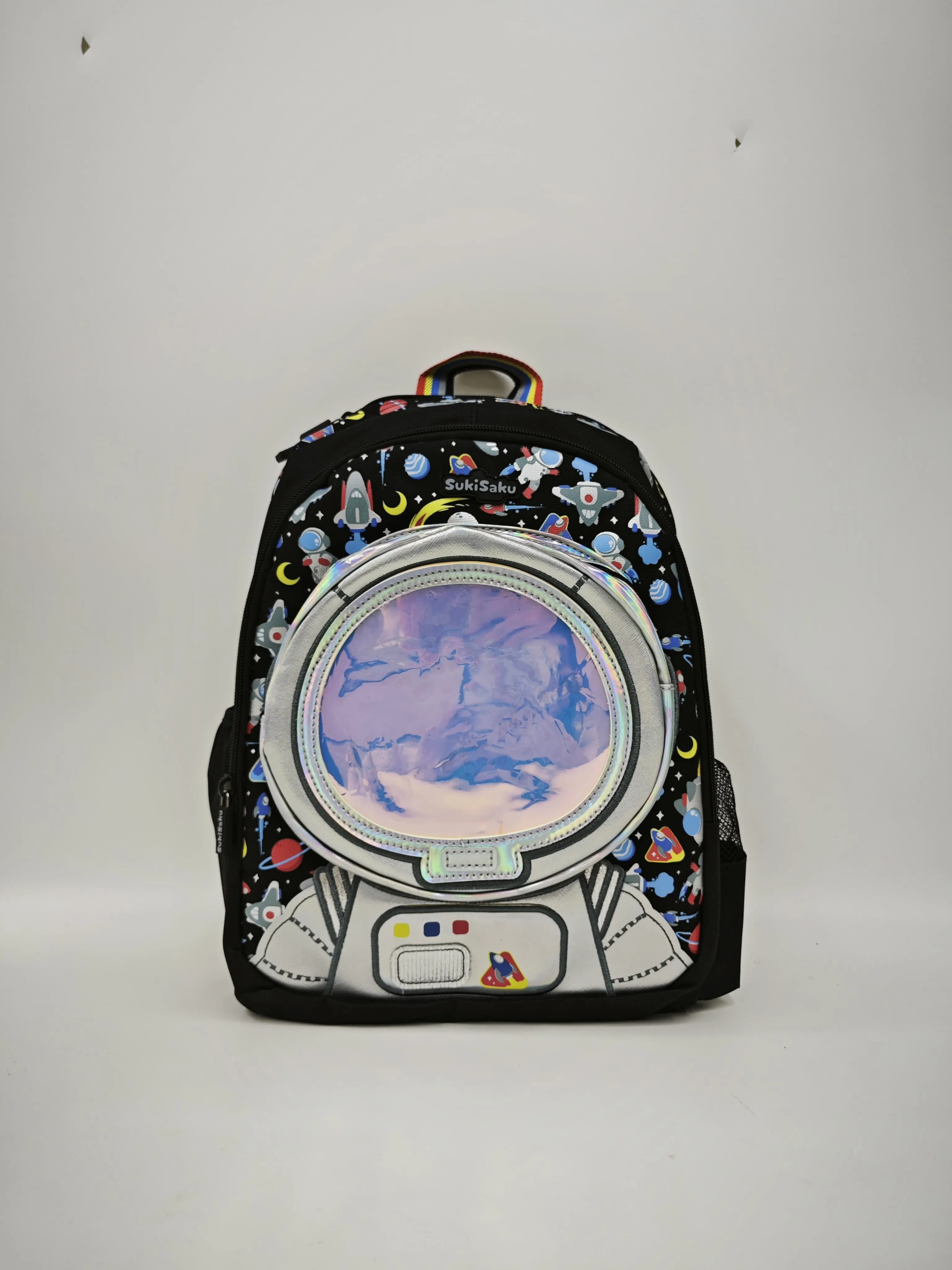 3D Design Backpack with Front Pocket for Kids (Astronaut)