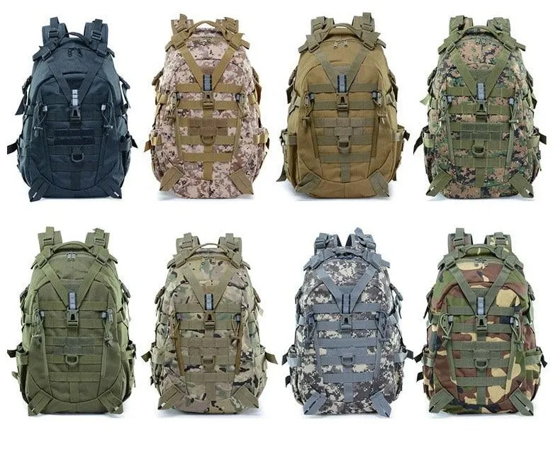 40L Military MOLLE Tactical Army Assault Backpack