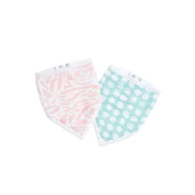 aden   anais Essentials Bandana Bibs - Tropicalia - 2 Pack