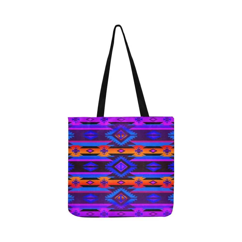 Adobe Morning Reusable Shopping Bag (Two sides)