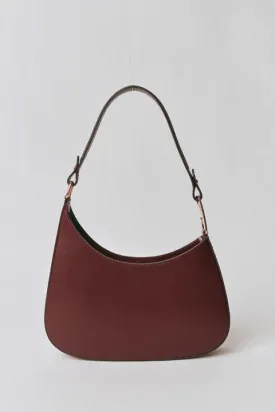 Alyssa Assymetrical Bag | Bordeaux