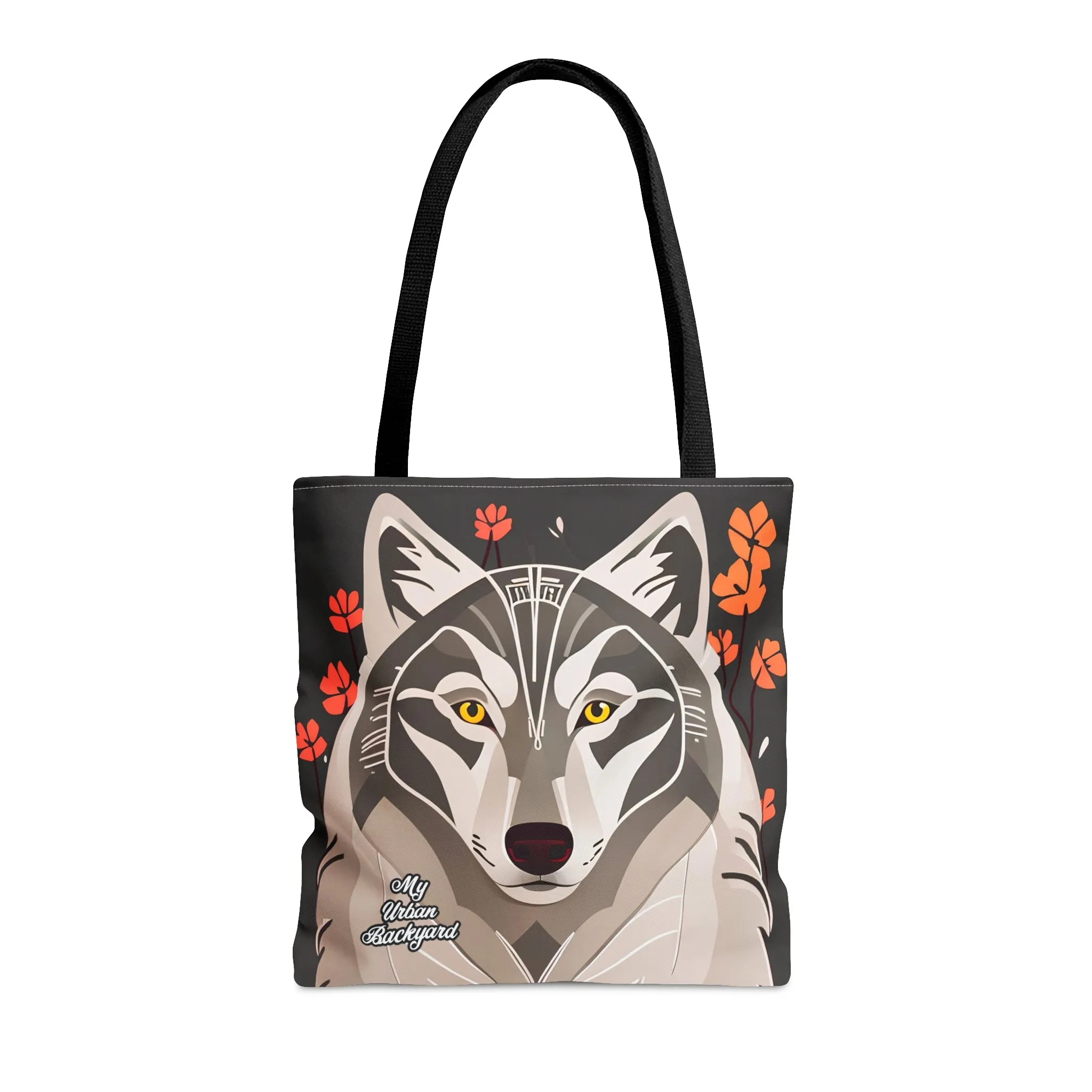 Art Deco Wolf, Tote Bag for Everyday Use - Durable and Functional