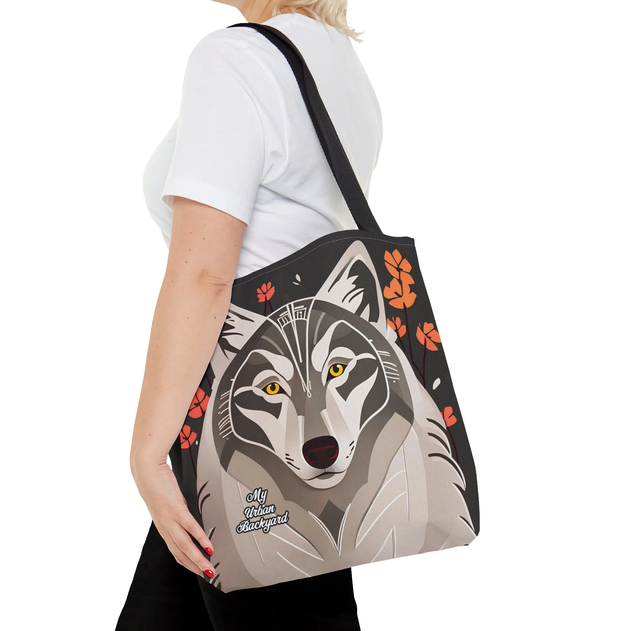 Art Deco Wolf, Tote Bag for Everyday Use - Durable and Functional