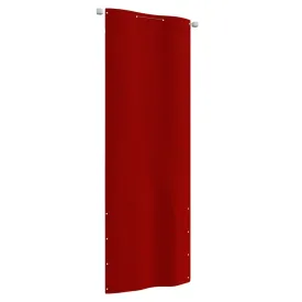 Balcony Screen Red 80x240 cm Oxford Fabric