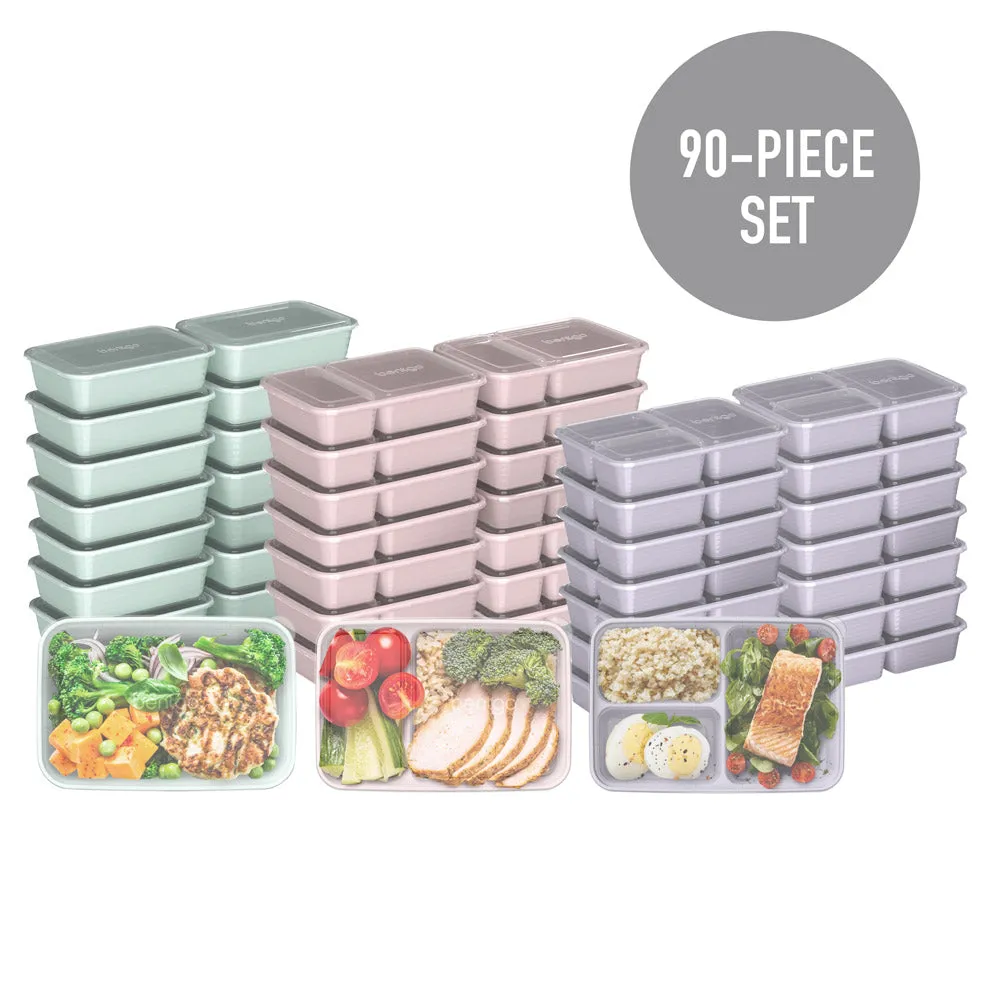 Bentgo Prep 90-Piece Meal Prep Kit