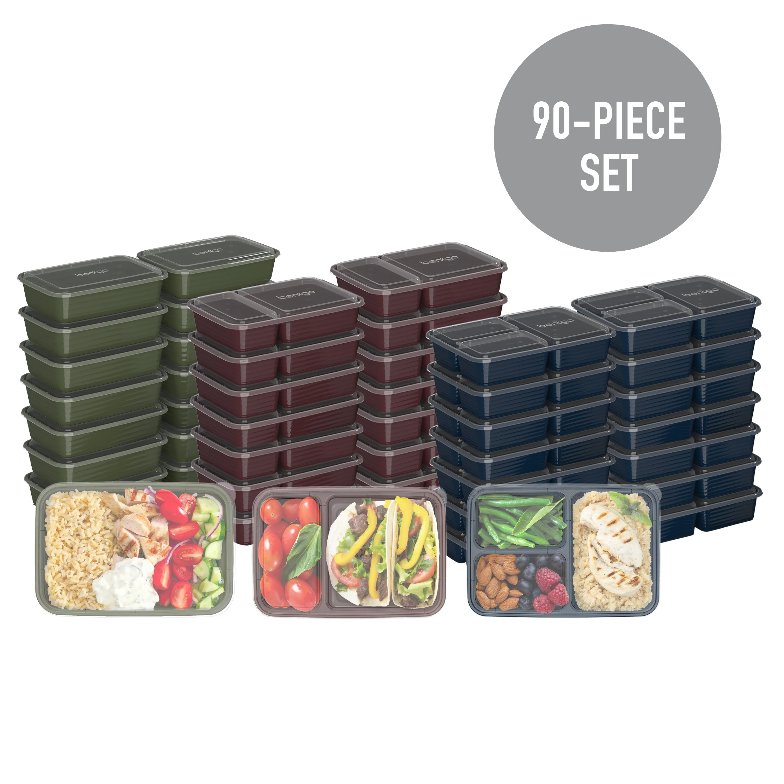 Bentgo Prep 90-Piece Meal Prep Kit