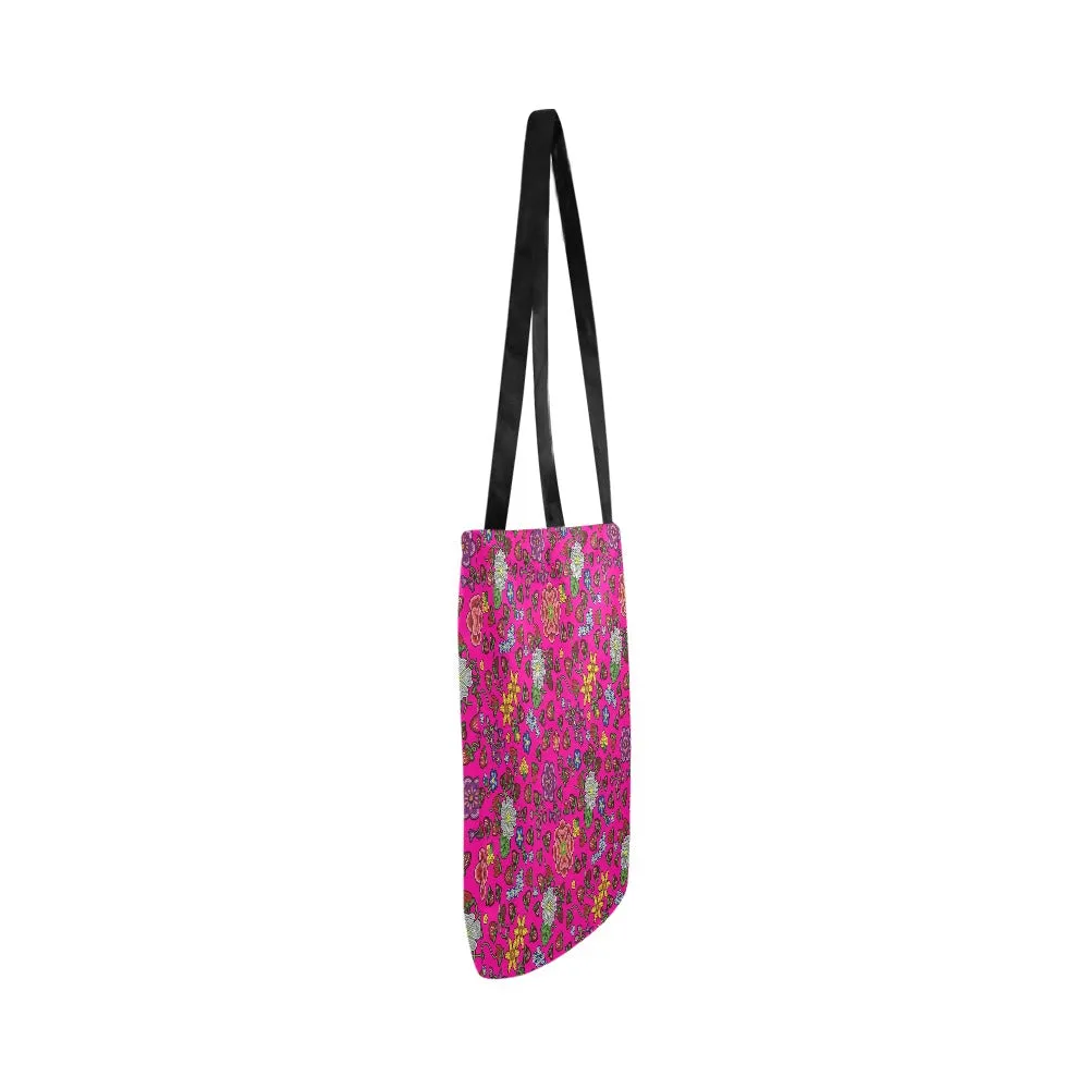 Berry Pop Blush Reusable Shopping Bag (Two sides)