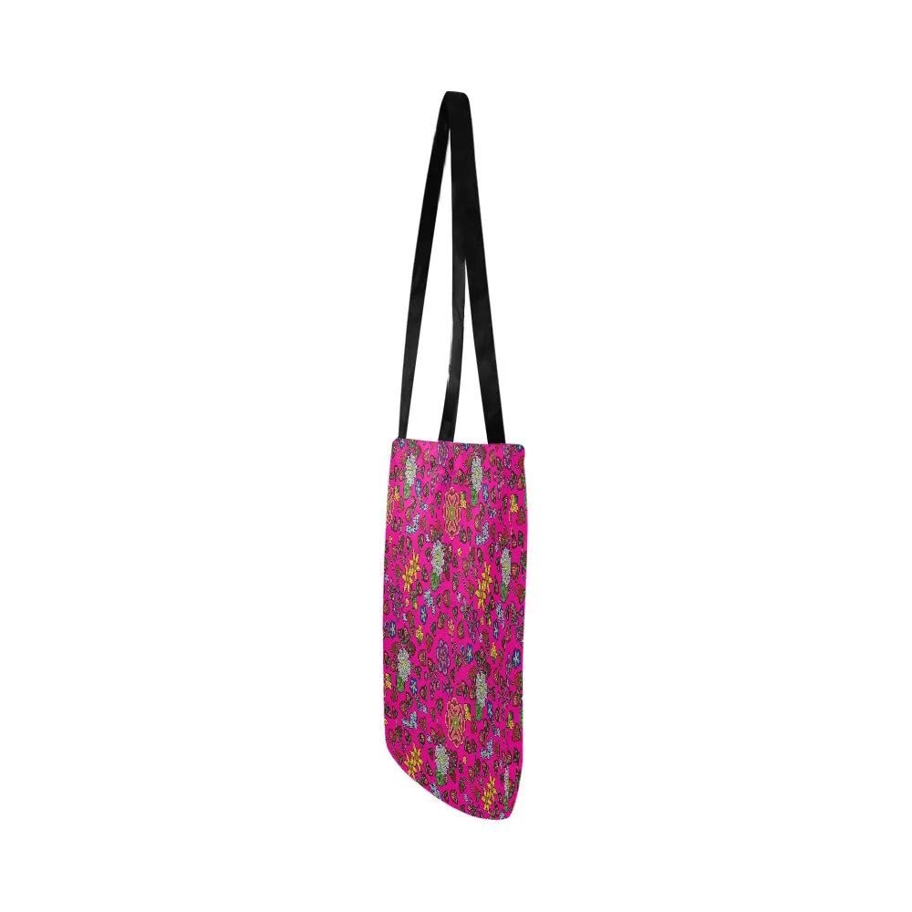 Berry Pop Blush Reusable Shopping Bag (Two sides)