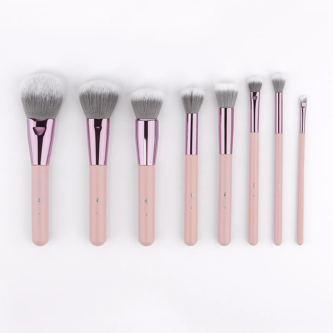 Bh Cosmetics Opallusion Dreamy 8 Piece Brush Set