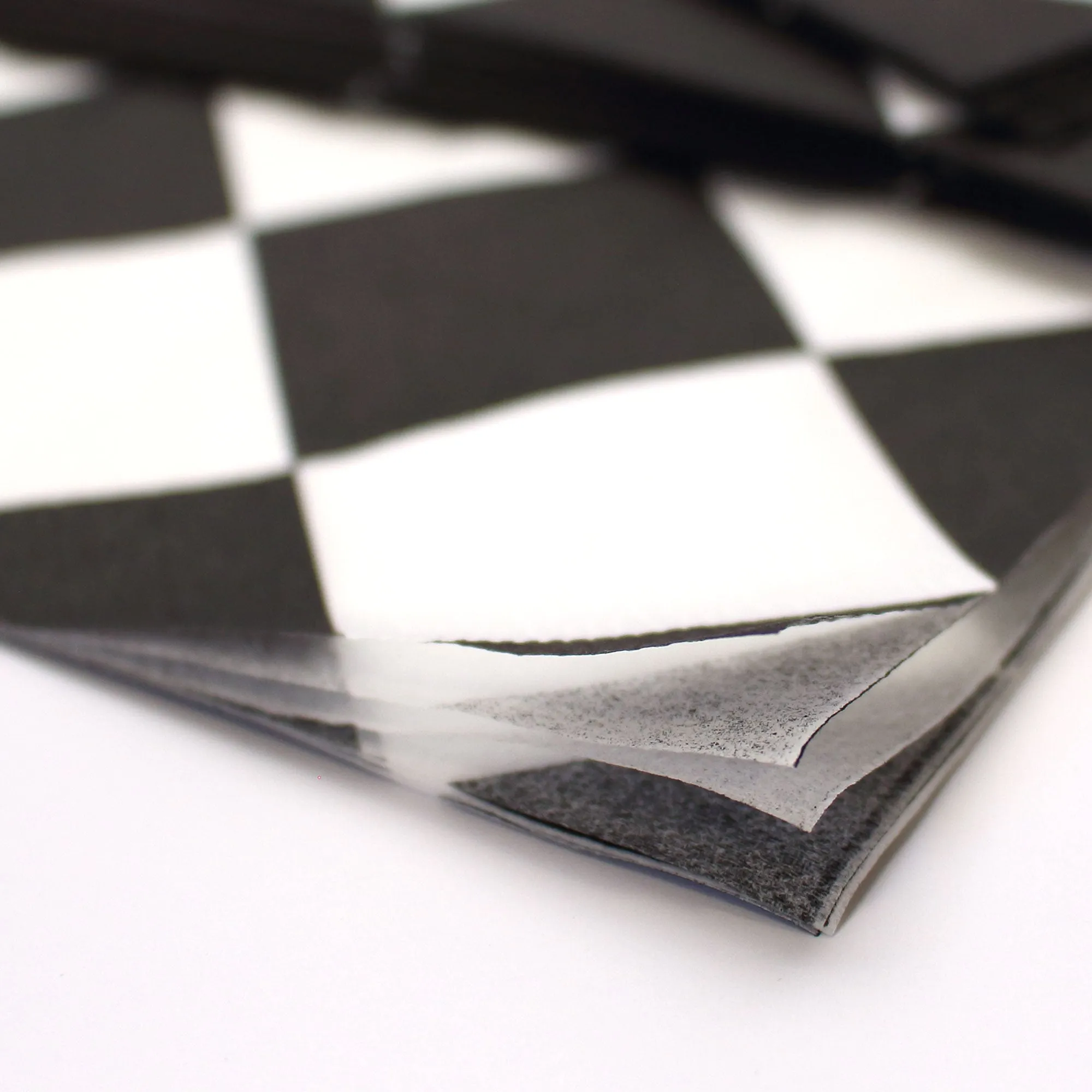 Black and White Checkered Napkins (20-pack)