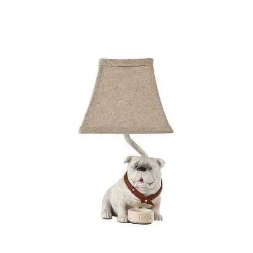 Bull Dog Accent Lamp