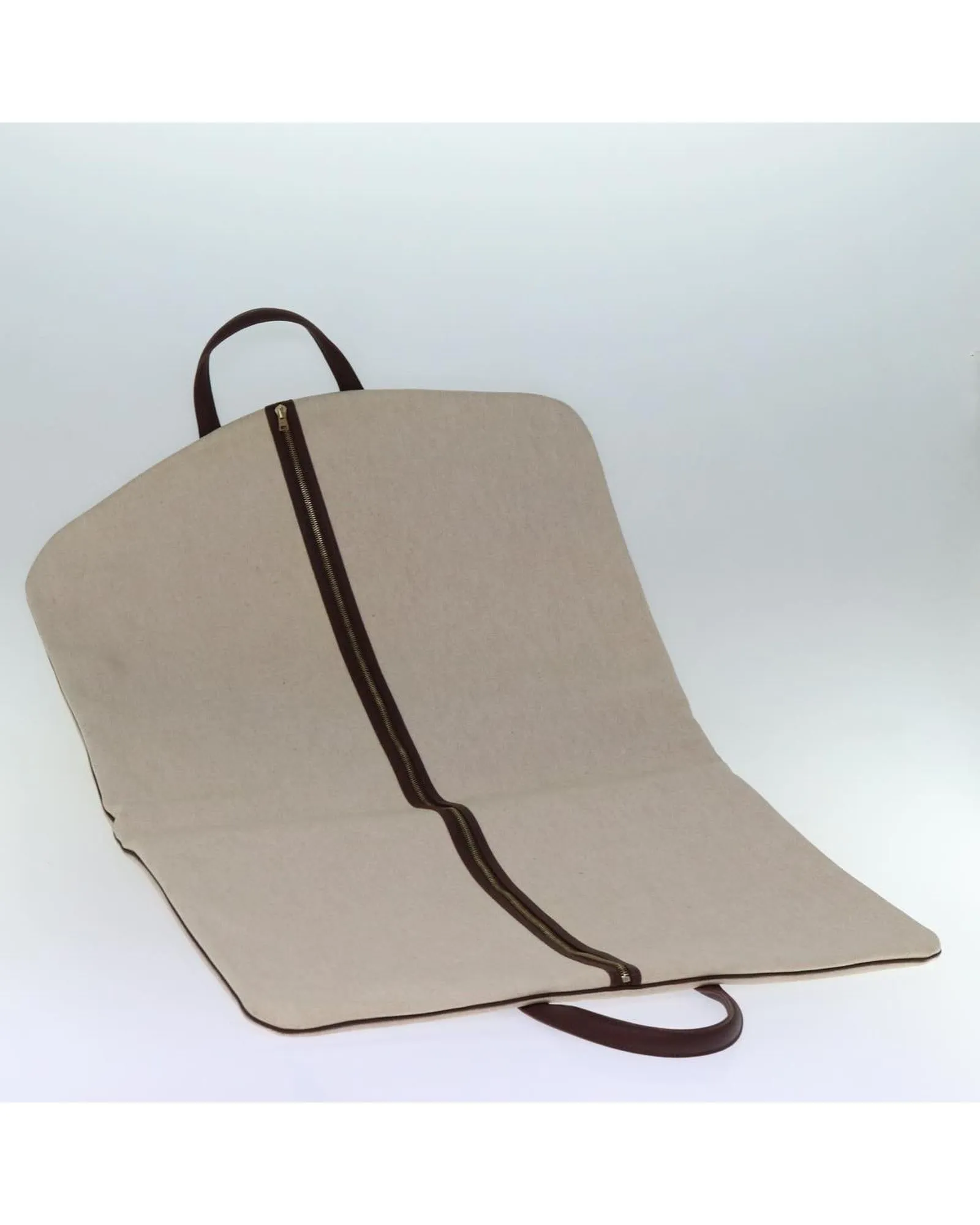 Canvas Garment Cover with Accessories - Beige