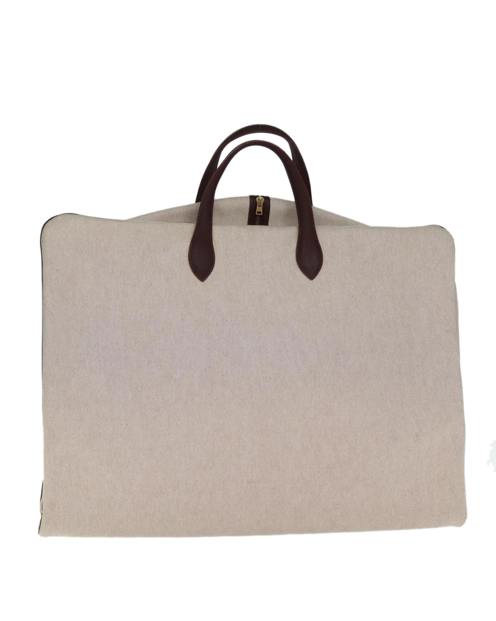 Canvas Garment Cover with Accessories - Beige