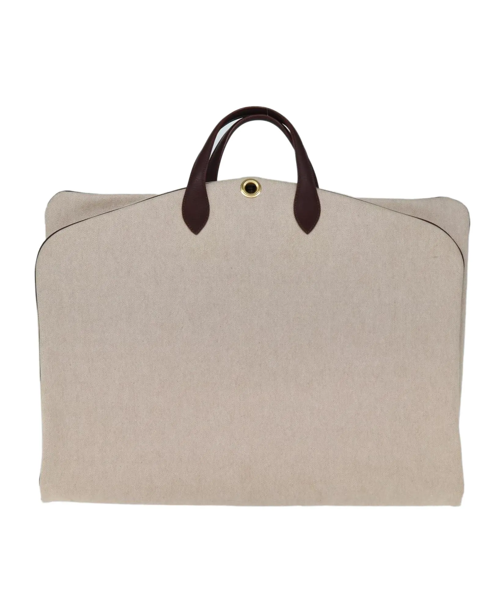 Canvas Garment Cover with Accessories - Beige