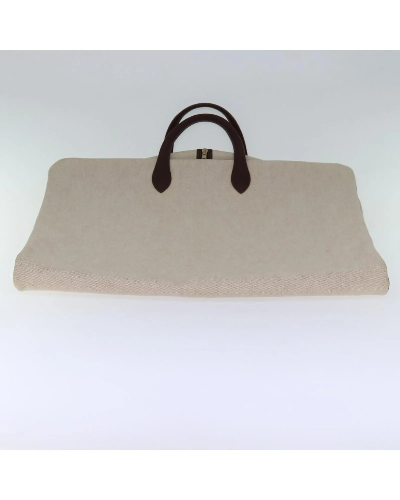 Canvas Garment Cover with Accessories - Beige