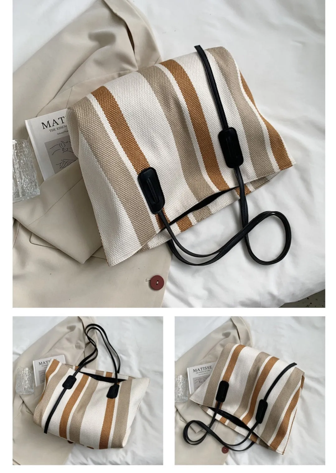 Canvas Shoulder Bags - #5798