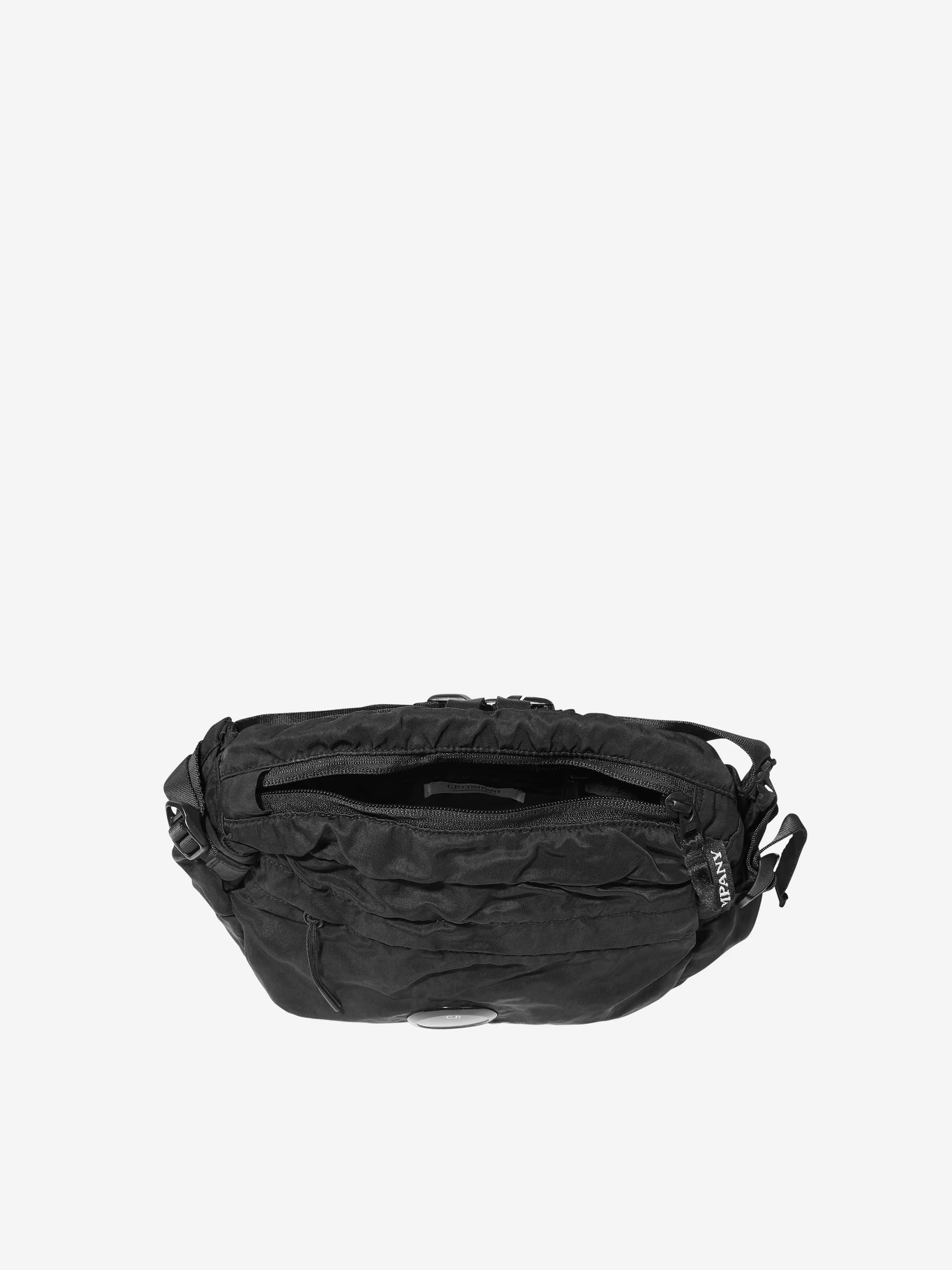 C.P. Company Boys Belt Bag in Black (35cm)