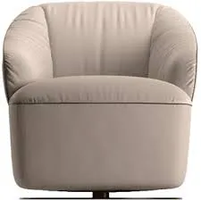 DAMEN GREY FABRIC SWIVEL CHAIR