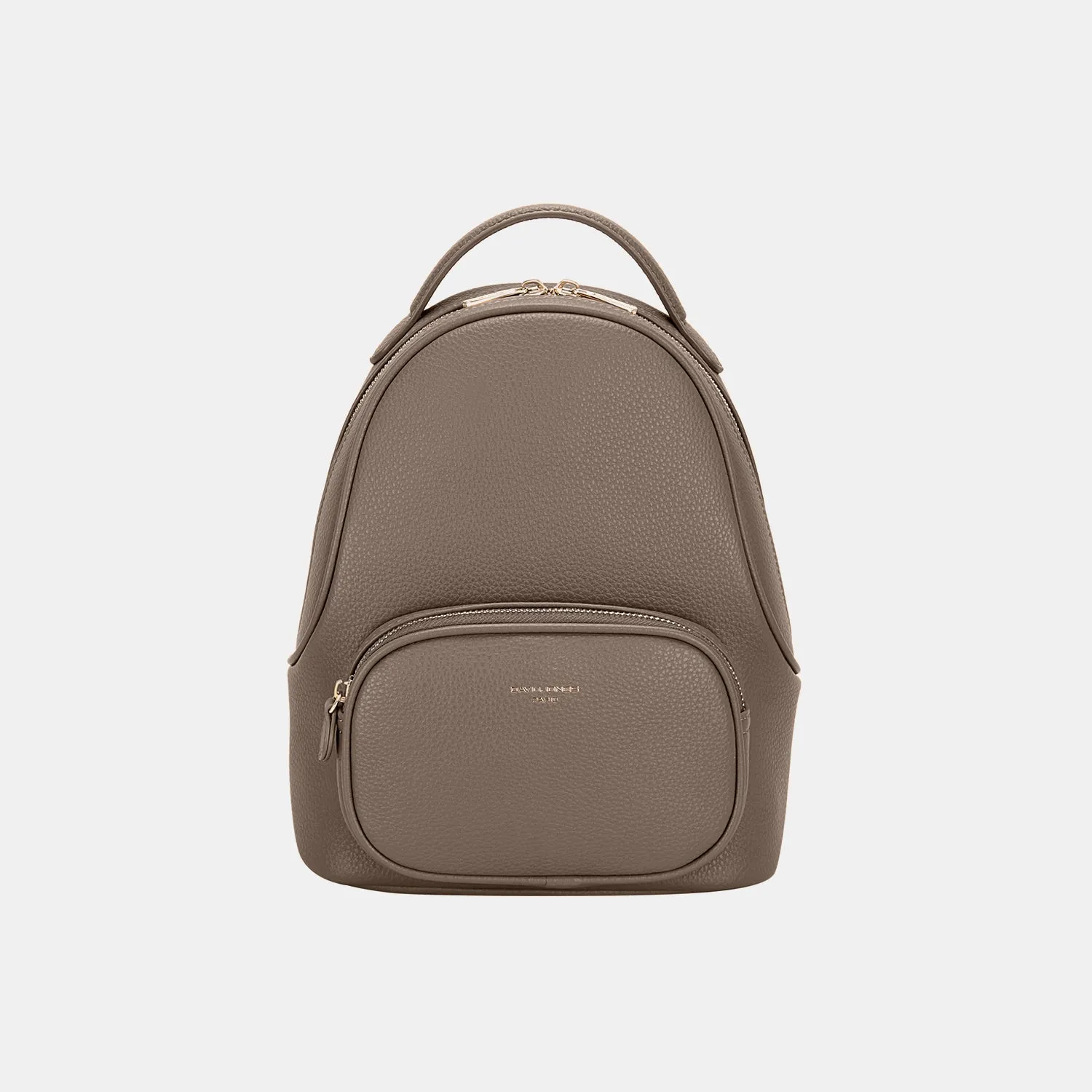 David Jones Leather Handle Backpack