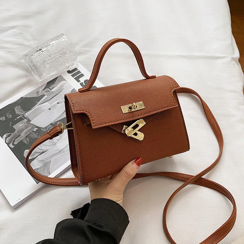 DUNNMALL Wholesale New Small Bag Women's Bag 2020 Popular New Trendy Versatile Handheld Shoulder Bag Fashion Crossbody Kelly Bag