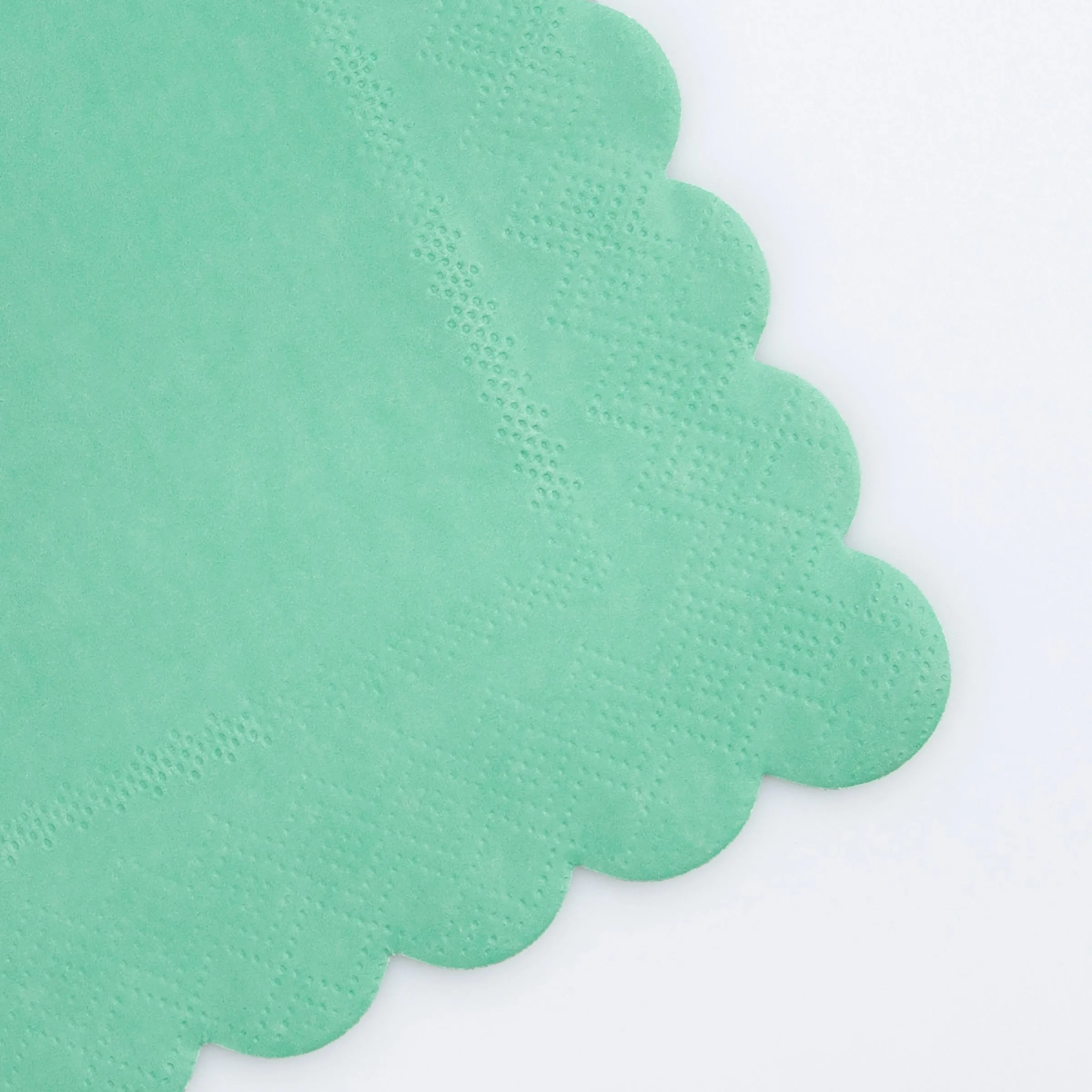 Emerald Green Large Napkins (x 16)