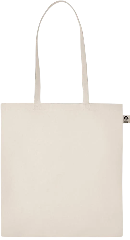 Essential ecru organic cotton tote bag