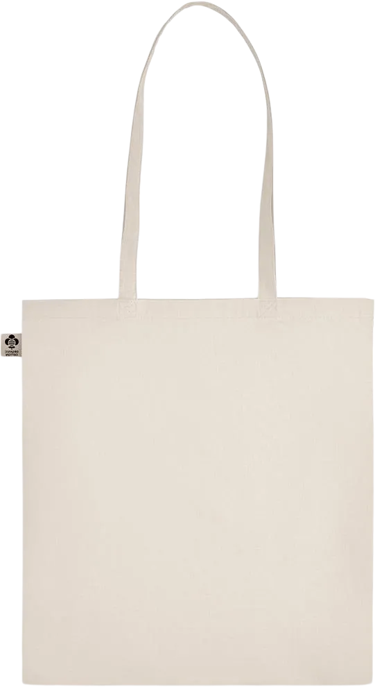 Essential ecru organic cotton tote bag