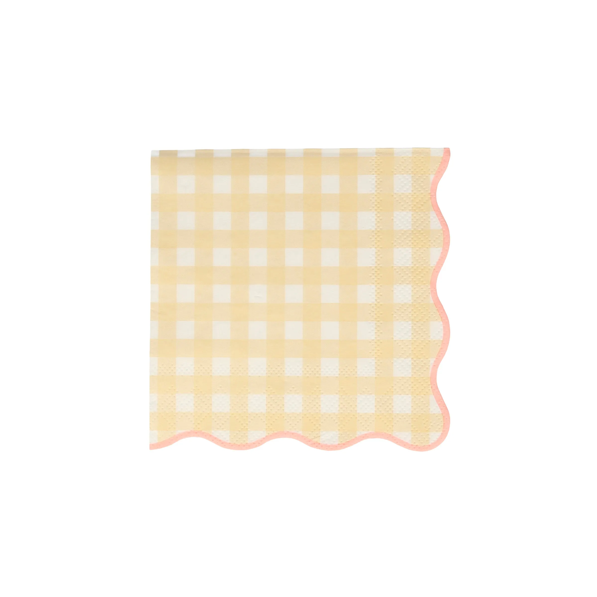 Gingham Small Napkins (x 20)