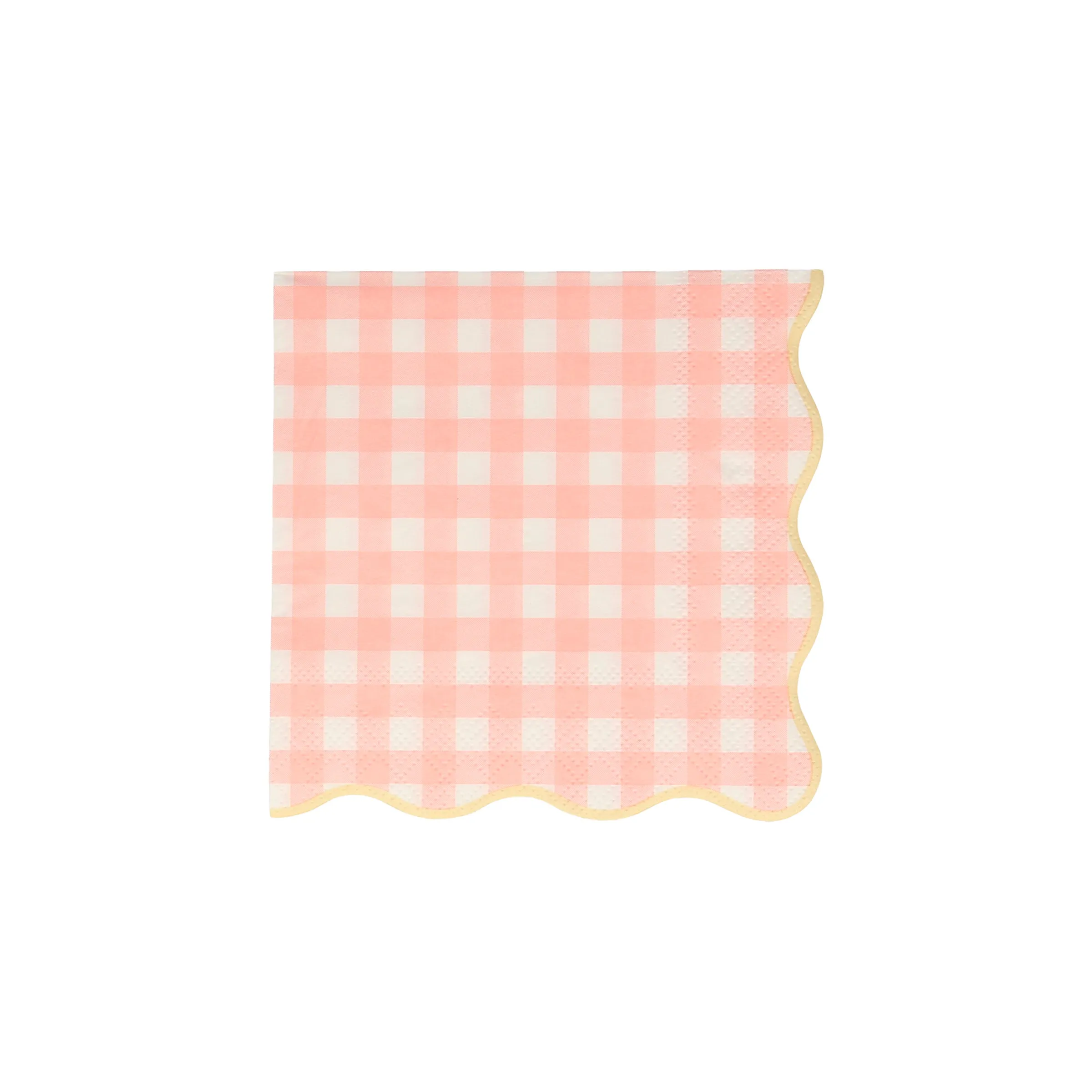 Gingham Small Napkins (x 20)