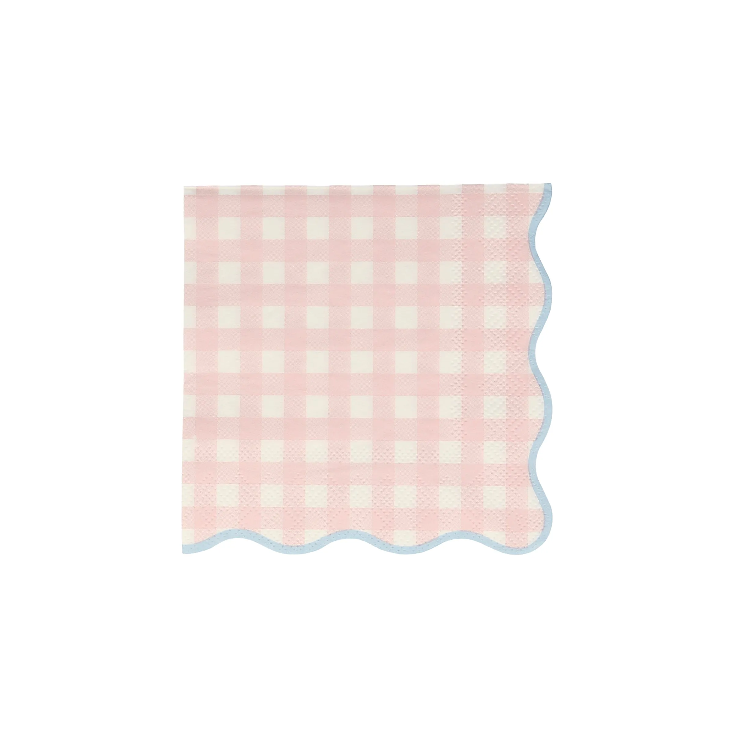 Gingham Small Napkins (x 20)