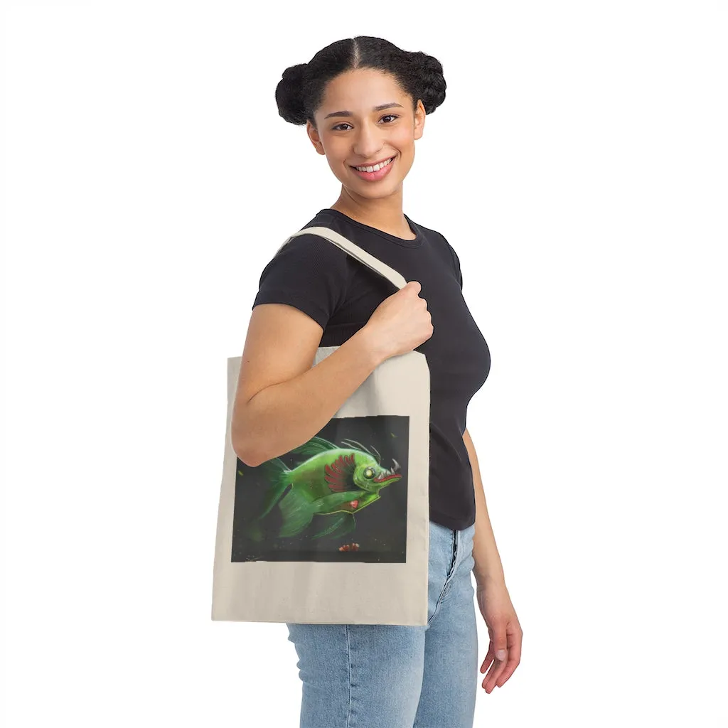 Hook Lung Jaw Canvas Tote Bag