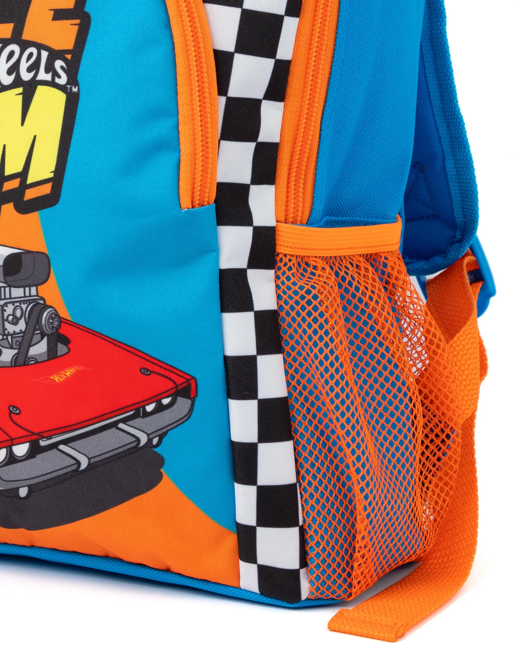 Hot Wheels Boys Blue Backpack