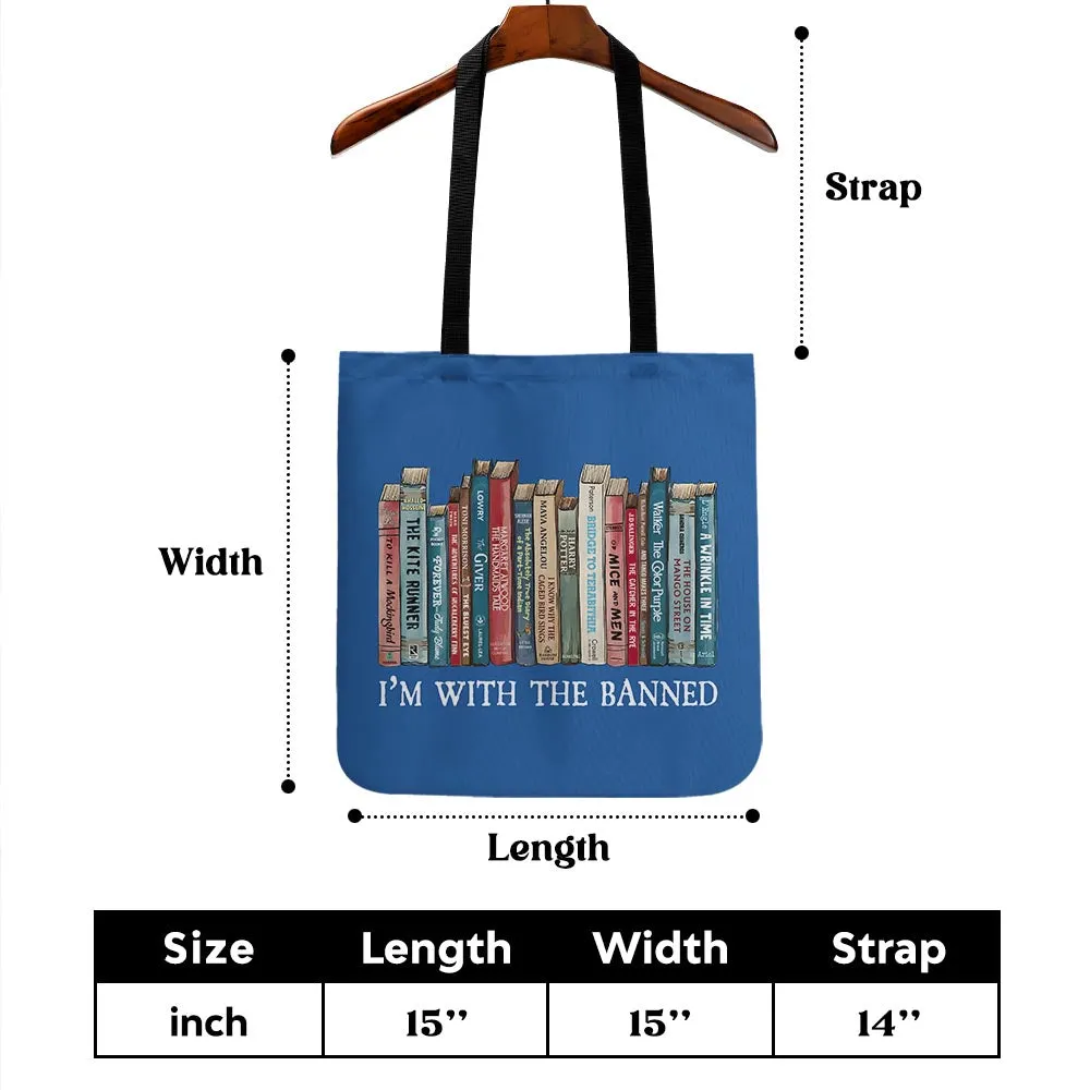 I'm With The Banned Book Lovers Gift TBF538