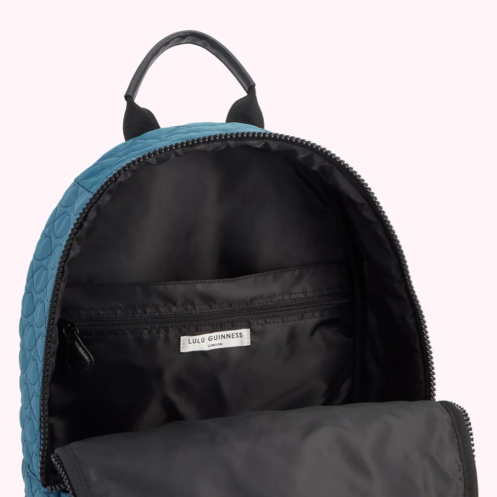 INK QUILTED LIPS TONY BACKPACK