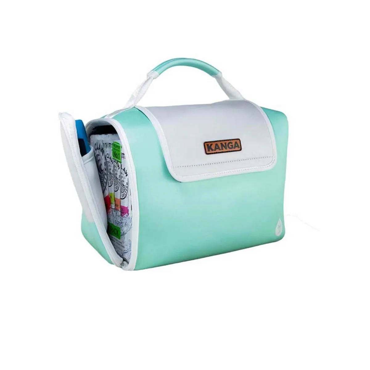 Kanga Coolers Breeze Kase Mate Standard 12 Pack Cooler - Seafoam Green