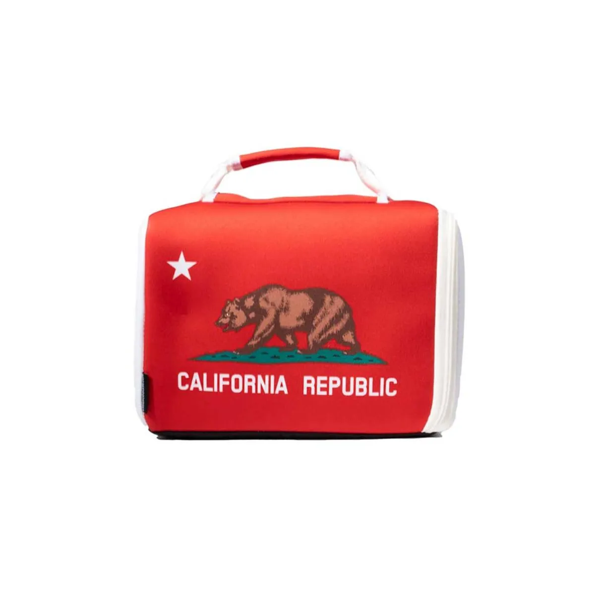 Kanga Coolers California Flag Kase Mate Standard 12 Pack Cooler - California