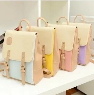 Kawaii PU Leather Backpacks