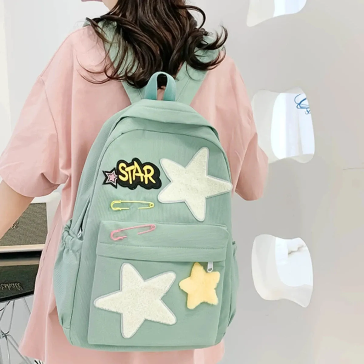 Lightweight Cute Class Backpack for Primary School Girls - Back to School Collection