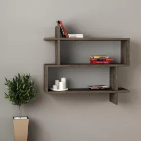 Lingo Wall Shelf Dark Coffee