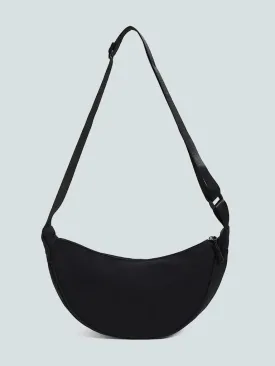 LOV Black Sling Cross Body Bag