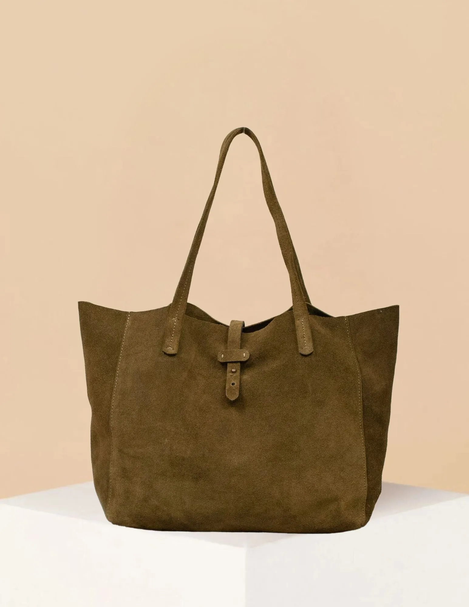 Mika Bag Olive Suede