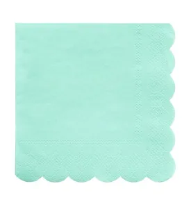 Mint Beverage Napkins