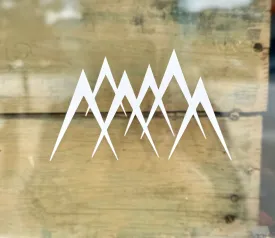 Mountain Decal Sticker