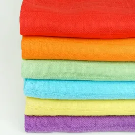 Muslin Squares Brights Six Pack