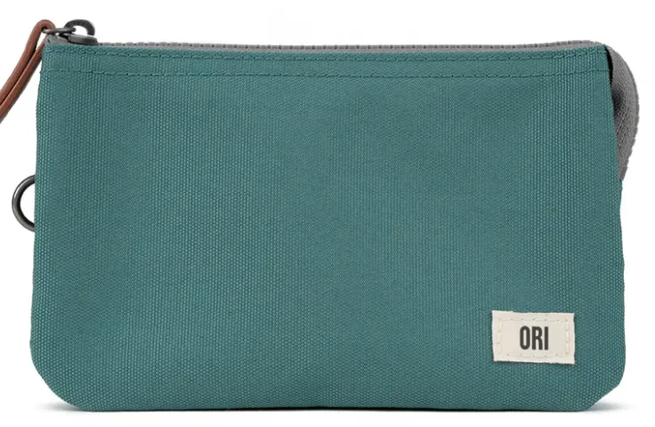 Ori of London Carnaby Recycled Canvas Wristlet/Medium