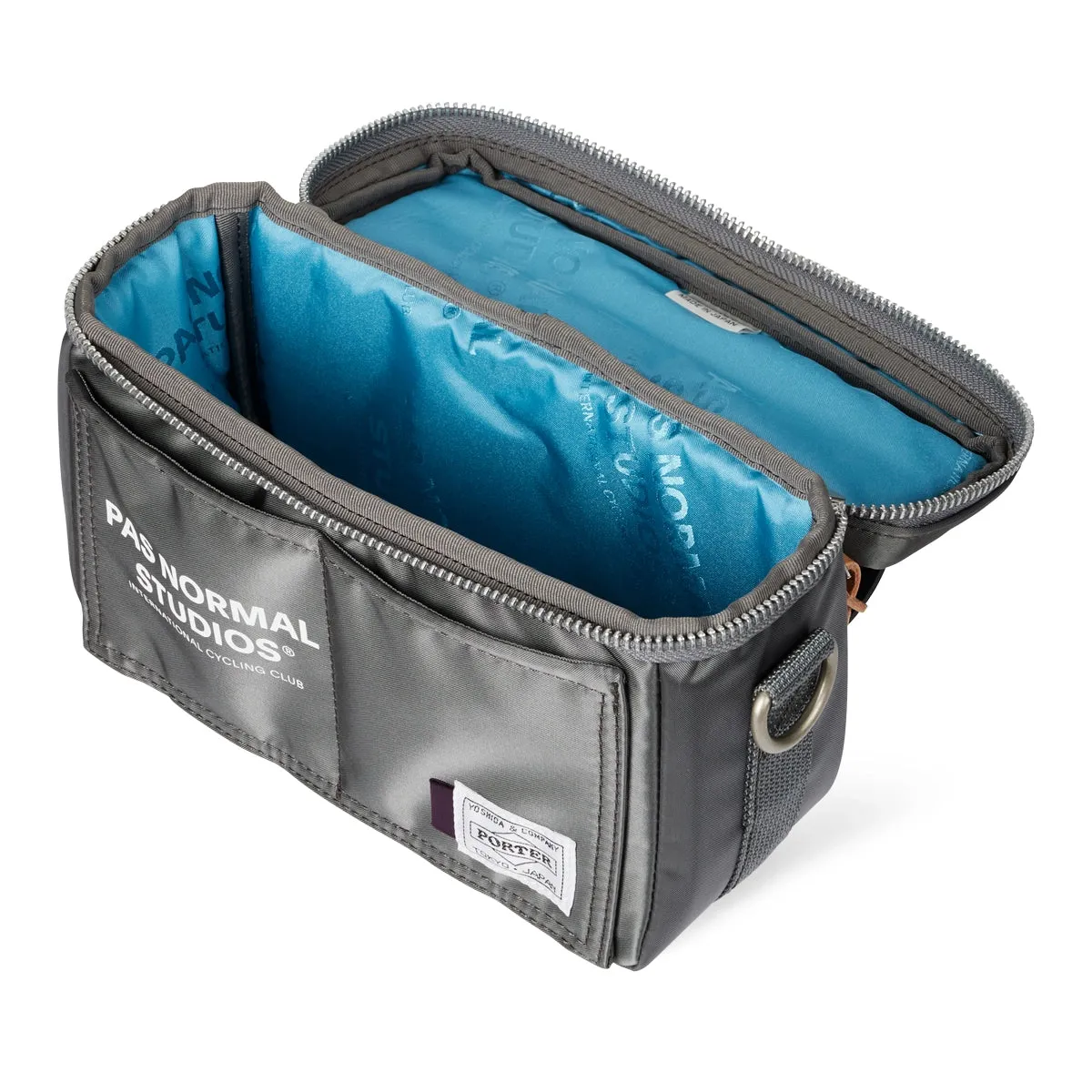 PAS NORMAL STUDIOS Yoshida Porter Handlebar Bag '24 - Grey