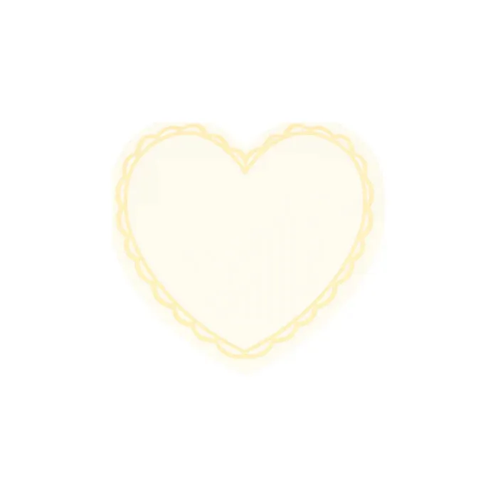 Pastel Heart Small Napkins