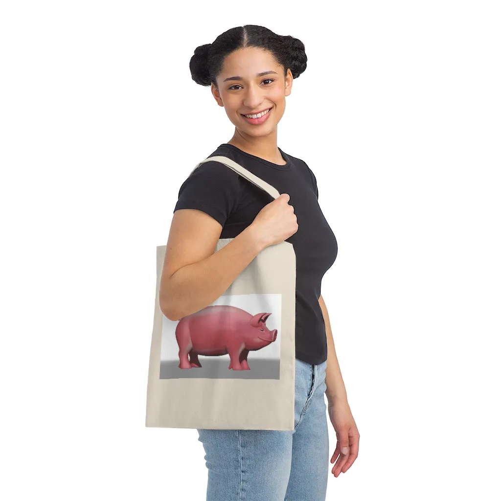 Pig Canvas Tote Bag