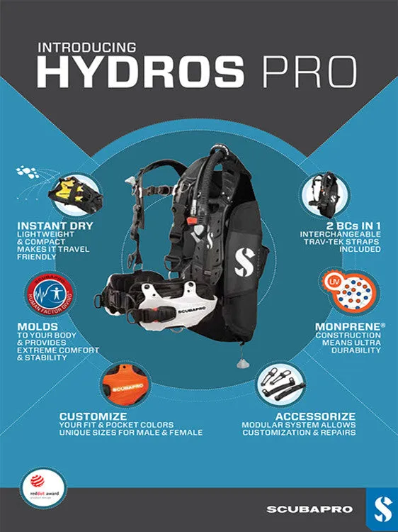 Scubapro Hydros Pro BCD Male