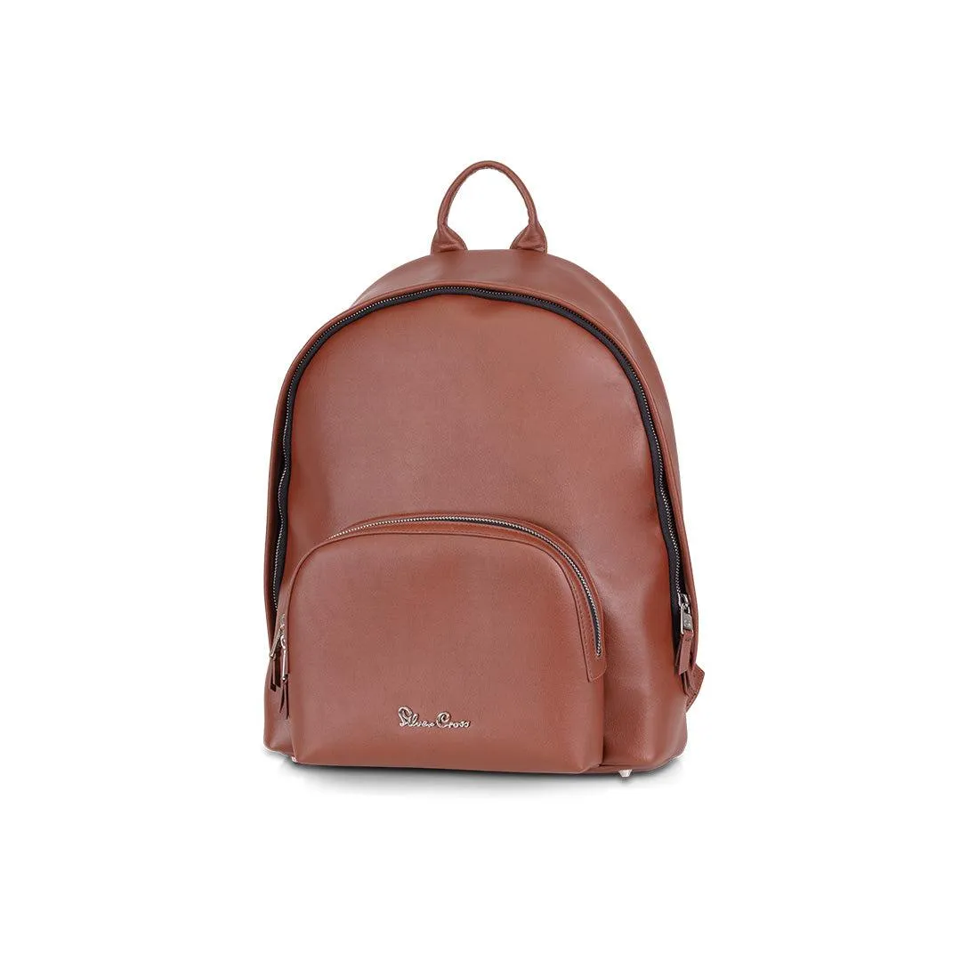 Silver Cross Vegan Leather Changing Rucksack - Tan